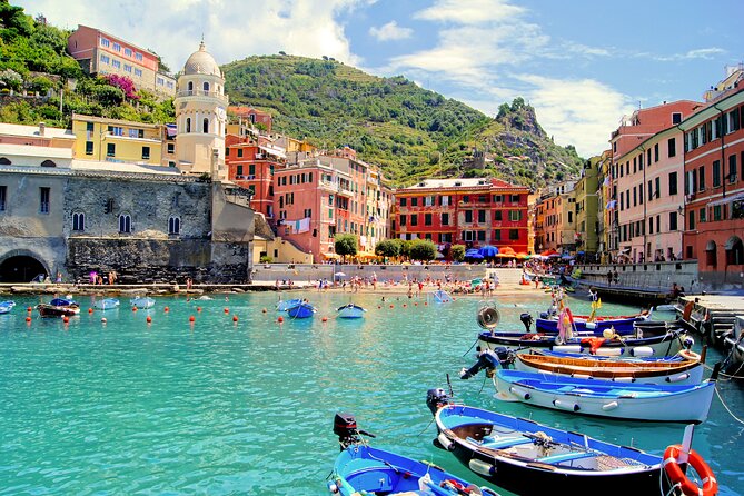 Cinque Terre and Pisa Tower Tour from Florence Semi Private - Riomaggiore and Manarola: ferry time (or a hike with real stairs)
