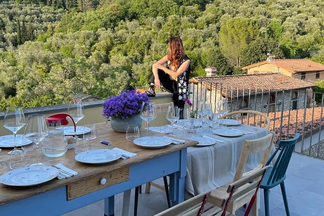 Cooking Class and Lunch at a Tuscan Farmhouse with Local Market Tour from Florence - Lunch at a Shared Table: Wine Pairing and a Four-Course Meal