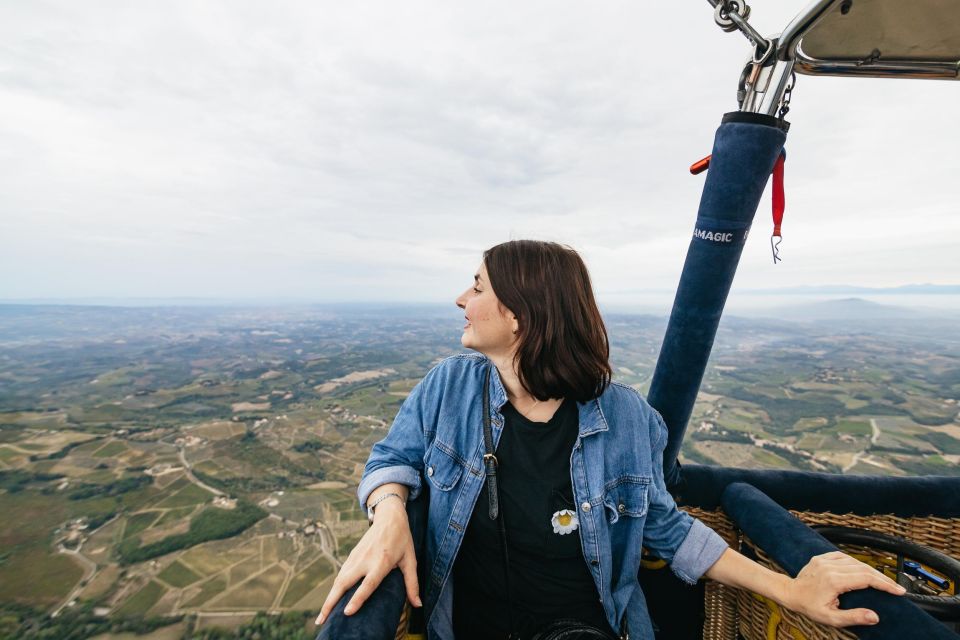 Florence: Balloon Flight Over Tuscany - San Casciano makes the Tuscan view feel real