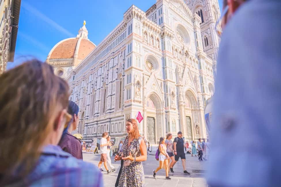 Florence: Cathedral, Dome and Terraces Guided Tour - Entering the Florence Cathedral complex without getting stuck in the crowd