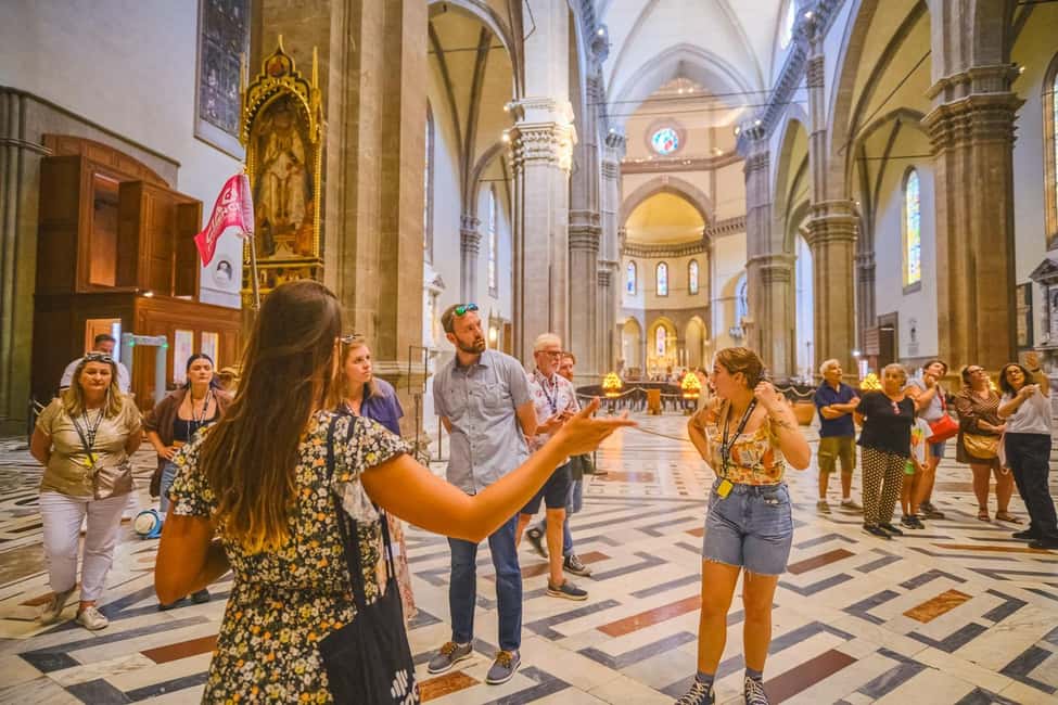 Florence: Cathedral, Dome and Terraces Guided Tour - Guides can make the difference: what to expect from the human part