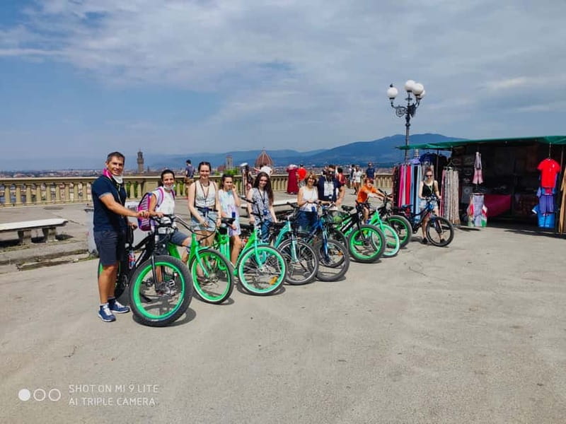 Florence: E-Bike Tour with Michelangelo Square - Medici Palace, Renaissance Creators, and the Squares You Actually Learn From