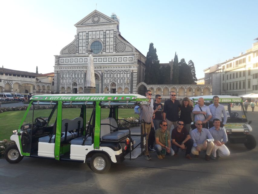 Florence: Eco-Friendly Golf Cart City Tour with Audio Guide - Key Highlights You’ll Actually Notice