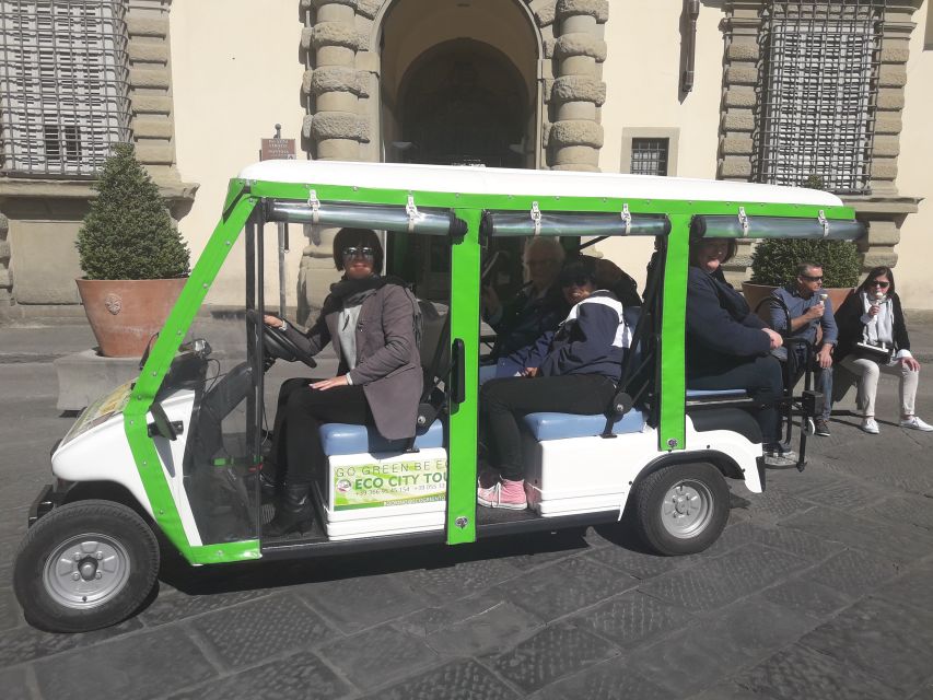 Florence: Eco-Friendly Golf Cart City Tour with Audio Guide - Passing the Vasari Corridor: That Florence Secret Path