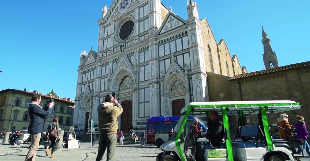 Florence: Eco-Friendly Golf Cart City Tour with Audio Guide - Cathedral Area and Brunelleschi’s Dome From the Right Angle
