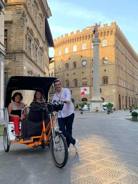 Florence: Guided City Tour by Rickshaw - Republic Square Pickup: A Simple Start With a Smart Base