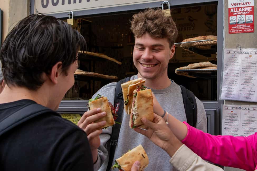Florence: Guided Food Walking Tour with Tuscan Classics - Stop-by-stop tastings: what you’ll actually eat