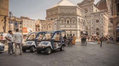 Florence: Old Town Golf Cart Excursion - What the 1 to 1.5 Hour Route Looks Like (Stop by Stop)