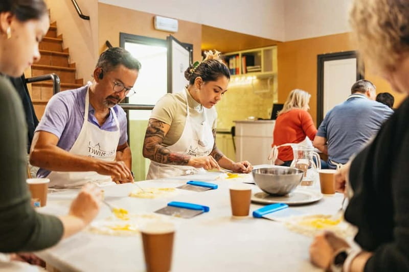 Florence: Premium Cooking Class for Pasta and Gelato - Wine With Your Meal: Fun, But Time It Like a Pro