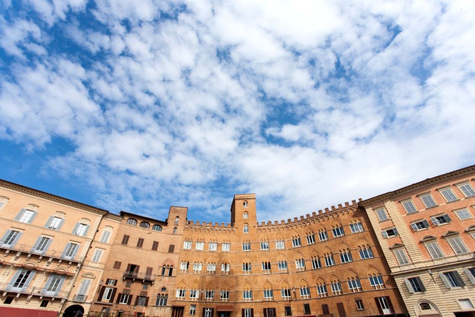 Florence: Siena, San Gimignano & Monteriggioni with Tasting - Siena and Piazza del Campo: Palio square, plus real Gothic drama