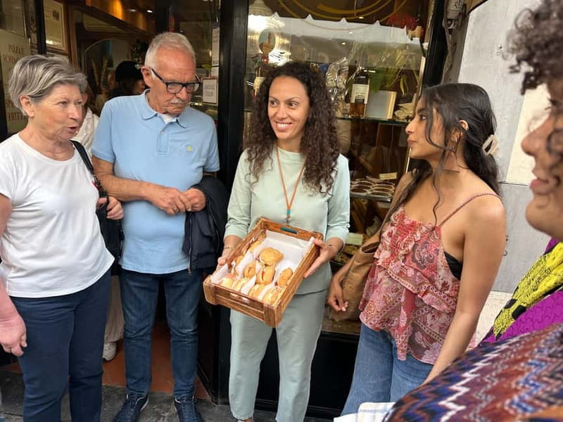 Florence: Street Food Tour with Wine & Local Guide - San Lorenzo Market morning tastes you can actually buy