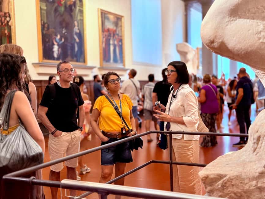 Florence: Uffizi & Accademia Small Group Walking Tour - Guide quality: why names like Sylvia, Deborah, and Rosa pop up