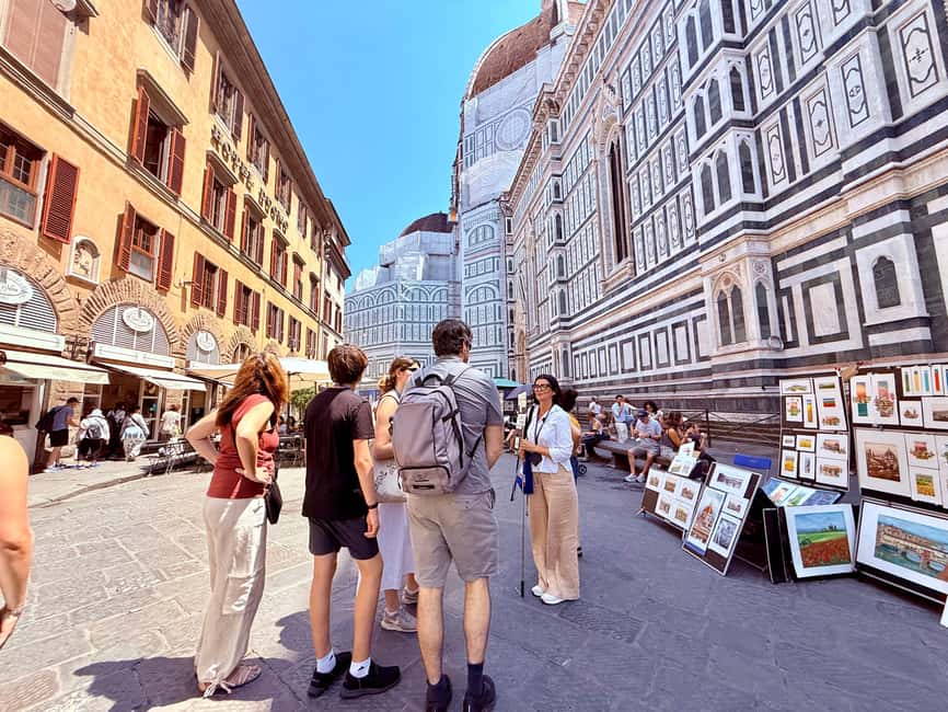 Florence: Uffizi & Accademia Small Group Walking Tour - Pace, heat, and the bathroom reality of a 4-hour route