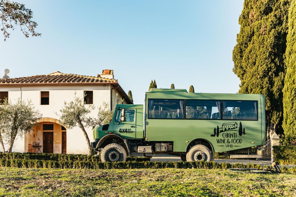 From Florence: Chianti Wine and Food Tasting Safari - The 4WD safari part is not just a gimmick