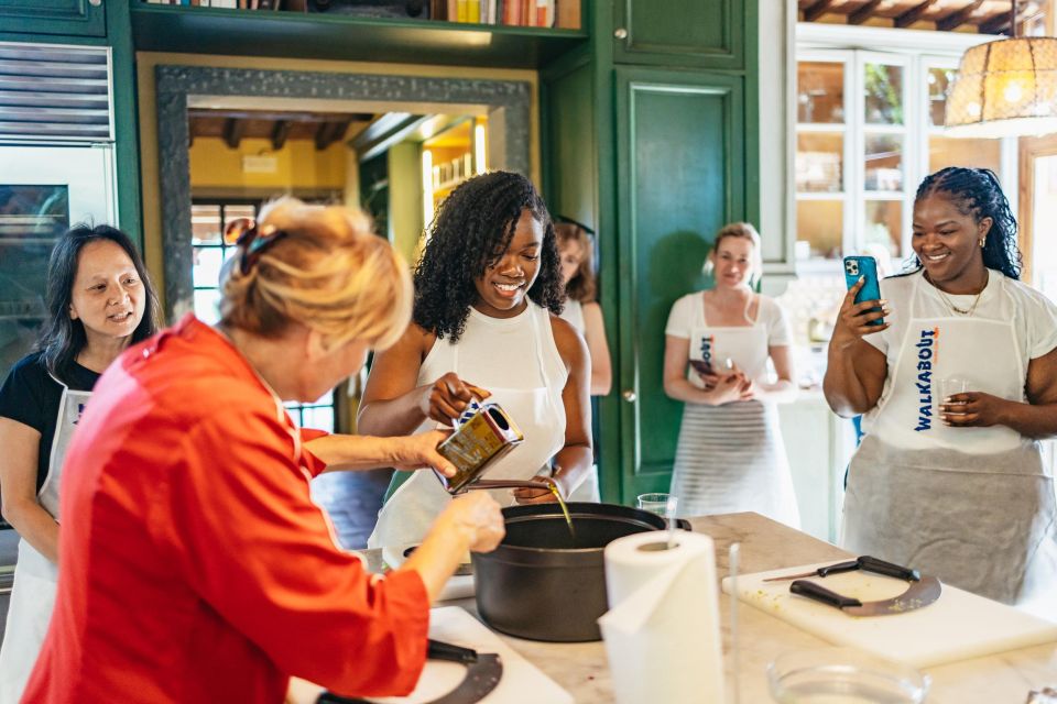 From Florence: Cooking Class & Lunch at Tuscan Farmhouse - The 3-course lunch with wine: what you get after the work