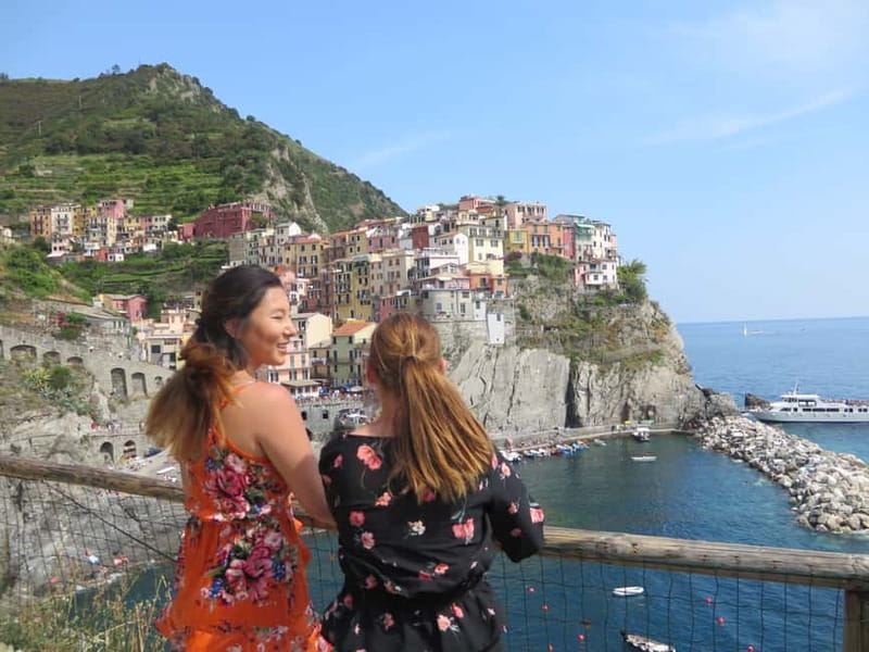 From Florence: Pisa and Cinque Terre Day Tour - Small Group - Riomaggiore: sea views, quick decisions, and a good lunch window