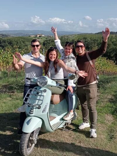 From Florence: Small Group Vespa Tour Tuscany Winery & Lunch - Who should book this Vespa Chianti tour