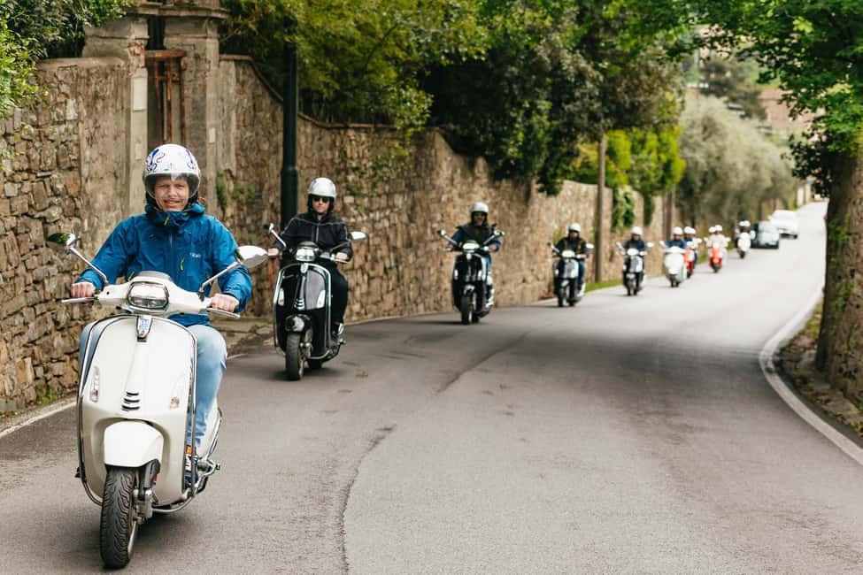 From Florence: Tuscan Countryside Vespa Tour with Tastings - Meeting at Santa Maria Novella and getting your Vespa ready
