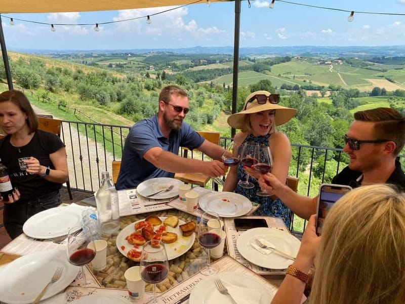 From Florence: Tuscany & San Gimignano Tour with 2 Tastings - The second winery: family-run, with vineyards and cellar storytelling