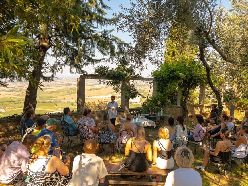 From Florence: Val D'Orcia Tour with Wine Tasting - Montepulciano: Vino Nobile Cellars and a New Moon Connection