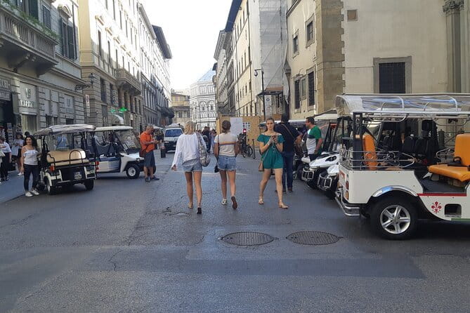 Private Florence Tour by Golf Cart ETukTuk with Audio Guide - The upgrade that’s often the highlight: Piazzale Michelangelo and San Miniato