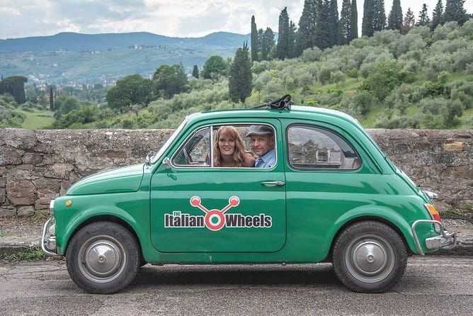 Self-Drive Vintage Fiat 500 Tour from Florence: Tuscan Hills and Italian Cuisine - From the train square to a vintage garage in Florence